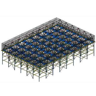 Non-standard large span steel structure