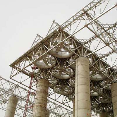 Galvanized steel cooling towers building