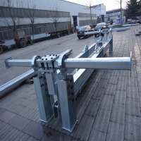 Light gauge steel structure framing for solar tracker