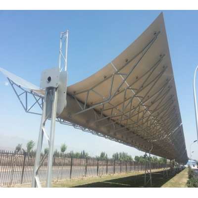 Solar parabolic trough csp plant