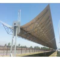 Solar parabolic trough csp plant